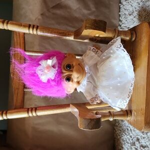 Russ Authentic Bride Troll Doll